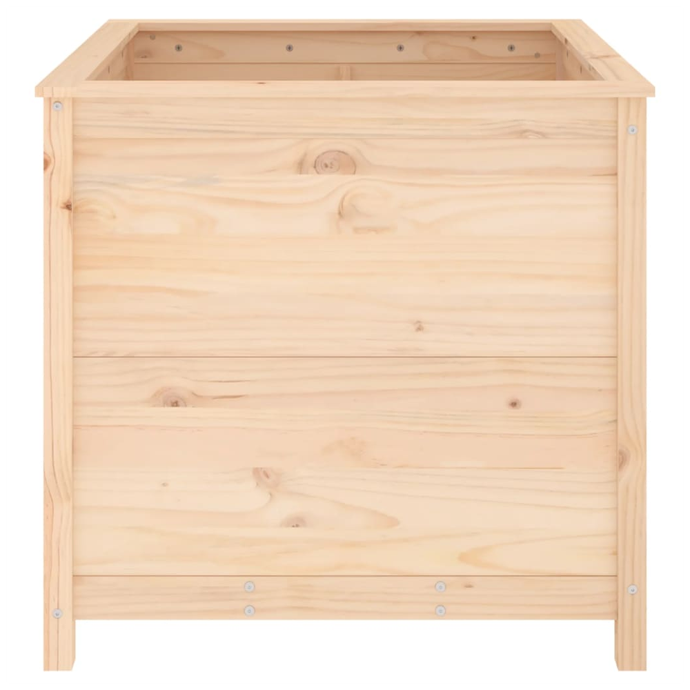 vidaXL Garden Planter 82.5x82.5x78 cm Solid Wood Pine S0671357822