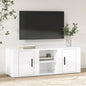 vidaXL TV Cabinet White 100x31.5x35 cm Engineered Wood V0671393602