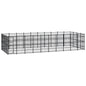 Outdoor Dog Kennel Steel 8.29 m� V067940954