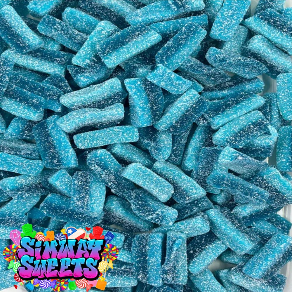 Kingsway Fizzy Blue Raspberry Watermelons 500g Pouch