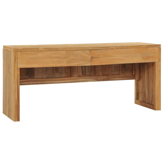 vidaXL TV Cabinet 100x35x45 cm Solid Teak Wood S0671168960