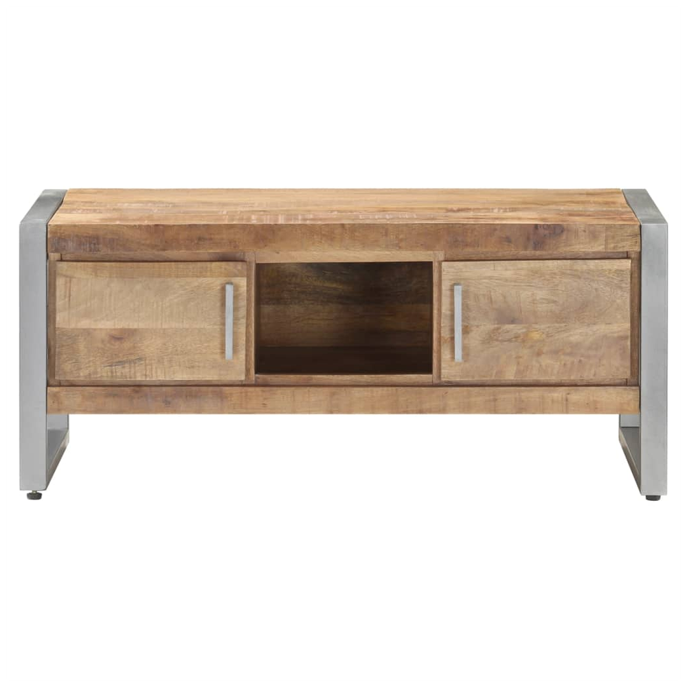 Coffee Table 95x50x40 cm Rough Mango Wood S0671168072