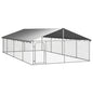 Outdoor Dog Kennel with Roof 100x100x150 cm to 600 x 300 x 150 cm V067939994