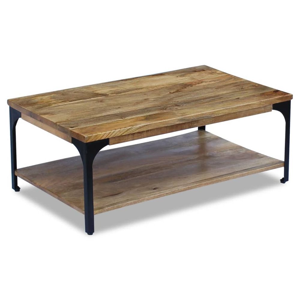 Coffee Table Mango Wood 100x60x38 cm V0671185647