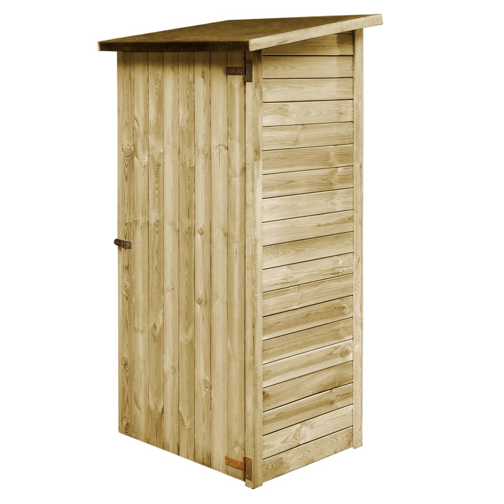 Garden Tool Shed Impregnated Pinewood 88x76x175 cm V0671186775