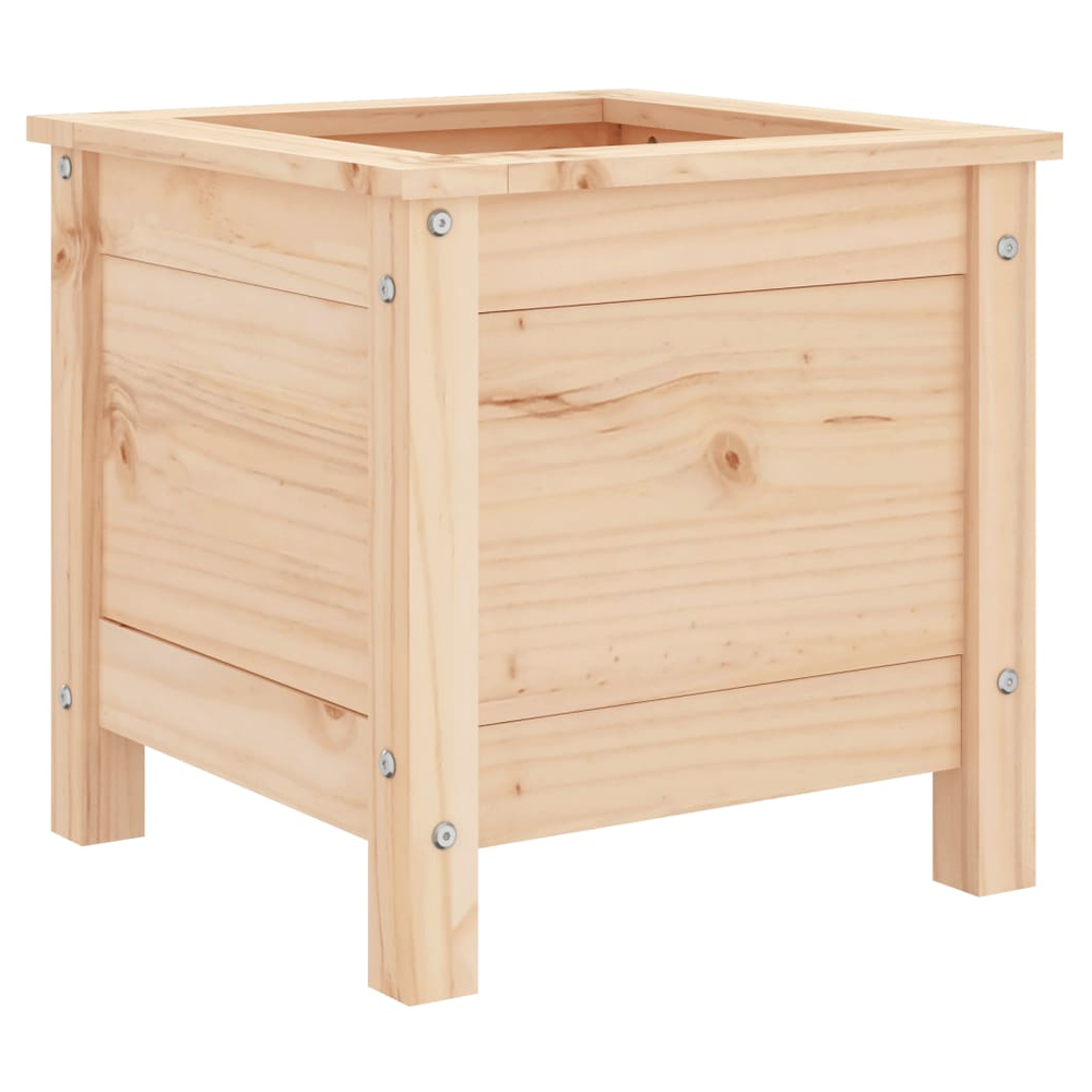 vidaXL Garden Planter 40x40x39 cm Solid Wood Pine S0671357845