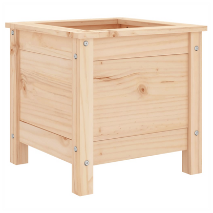 vidaXL Garden Planter 40x40x39 cm Solid Wood Pine S0671357845