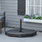 Detachable Patio Umbrella Base, Cantilever Parasol Base Stand Weights, Black S067941883