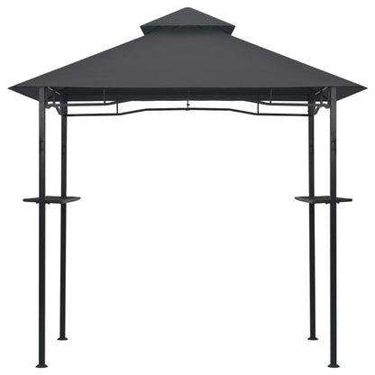 BBQ Gazebo 240x150x255 cm Anthracite Steel S069812003