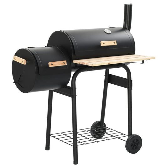 vidaXL Classic Charcoal BBQ Offset Smoker S0671167889