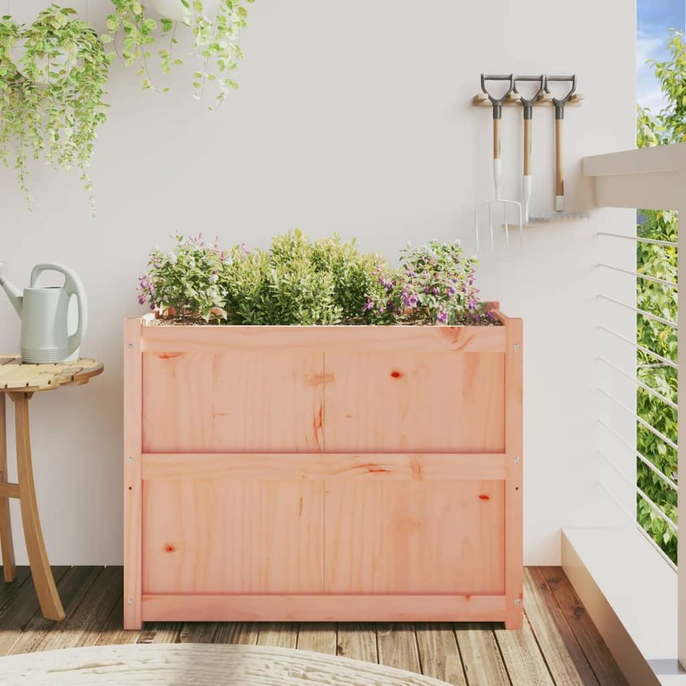 vidaXL Garden Planter 90x50x70 cm Solid Wood Douglas S0671385898