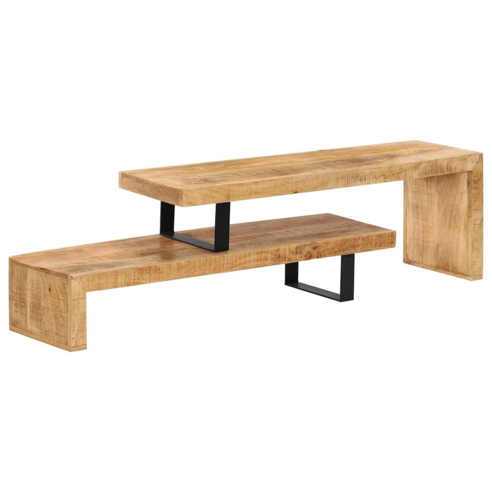 vidaXL TV Stand Solid Mango Wood V069819259