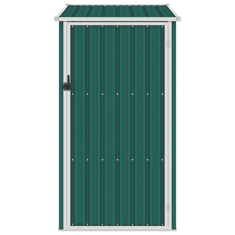 Garden Shed Green, Brown Grey & Anthracite 87x98x159 cm Galvanised Steel V069822279