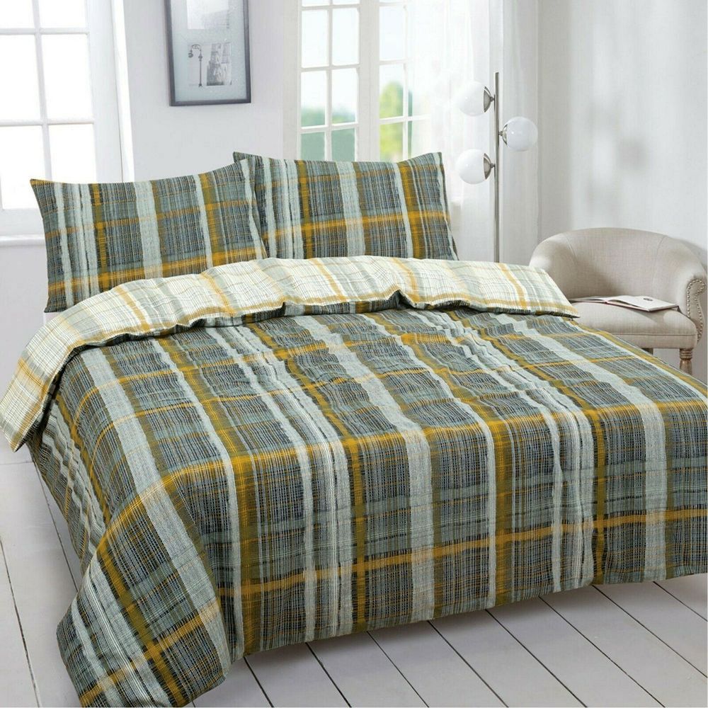 Vantona Clifford Plaid Duvet Cover Set V069597450