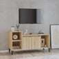 vidaXL TV Cabinet White 100x35x55 cm Engineered Wood S0671092458