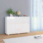 Sideboard High Gloss White 107x35x76 cm S069795381