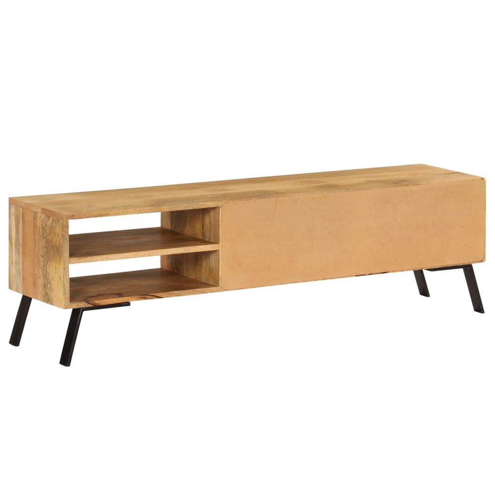 vidaXL TV Cabinet Solid Mango Wood 140x30x40 cm S0671172794