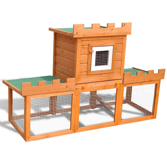 Outdoor Large Rabbit Hutch House Pet Cage Single House S069789309