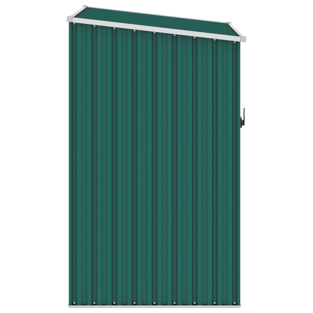 Garden Shed Green, Brown Grey & Anthracite 87x98x159 cm Galvanised Steel V069822279