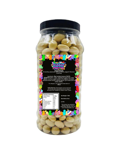 Yogurt Peanuts Yogurt Covered Peanuts Retro Sweets Gift Jar