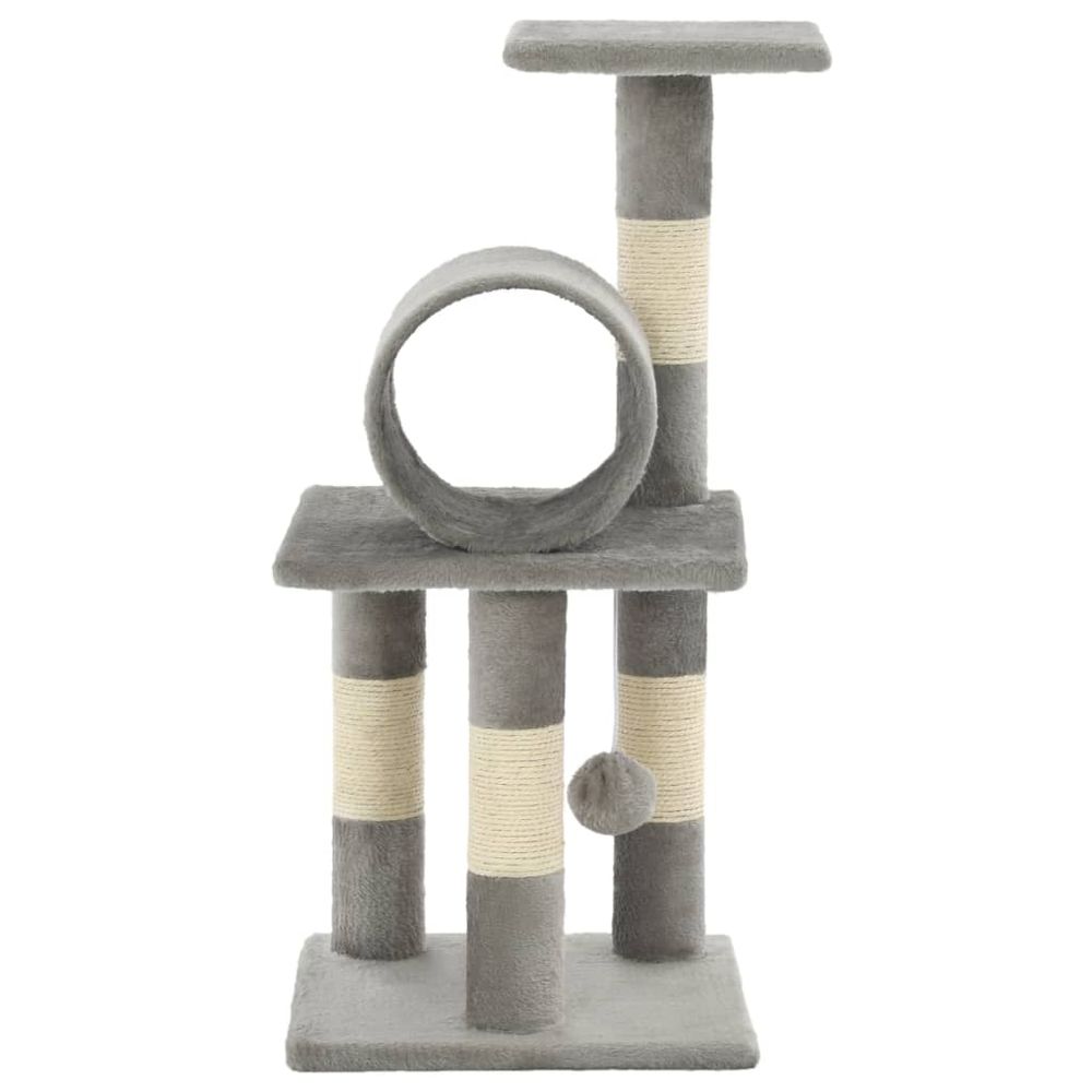 Cat Tree with Sisal Scratching Posts 65 cm S069789420