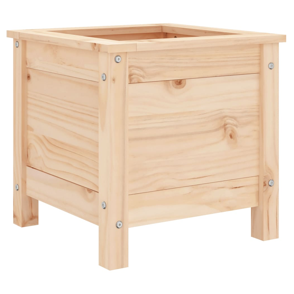 vidaXL Garden Planter 40x40x39 cm Solid Wood Pine S0671357845