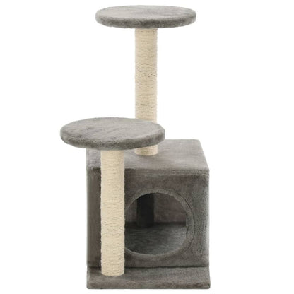 Cat Tree with Sisal Scratching Posts 60 cm S069789353