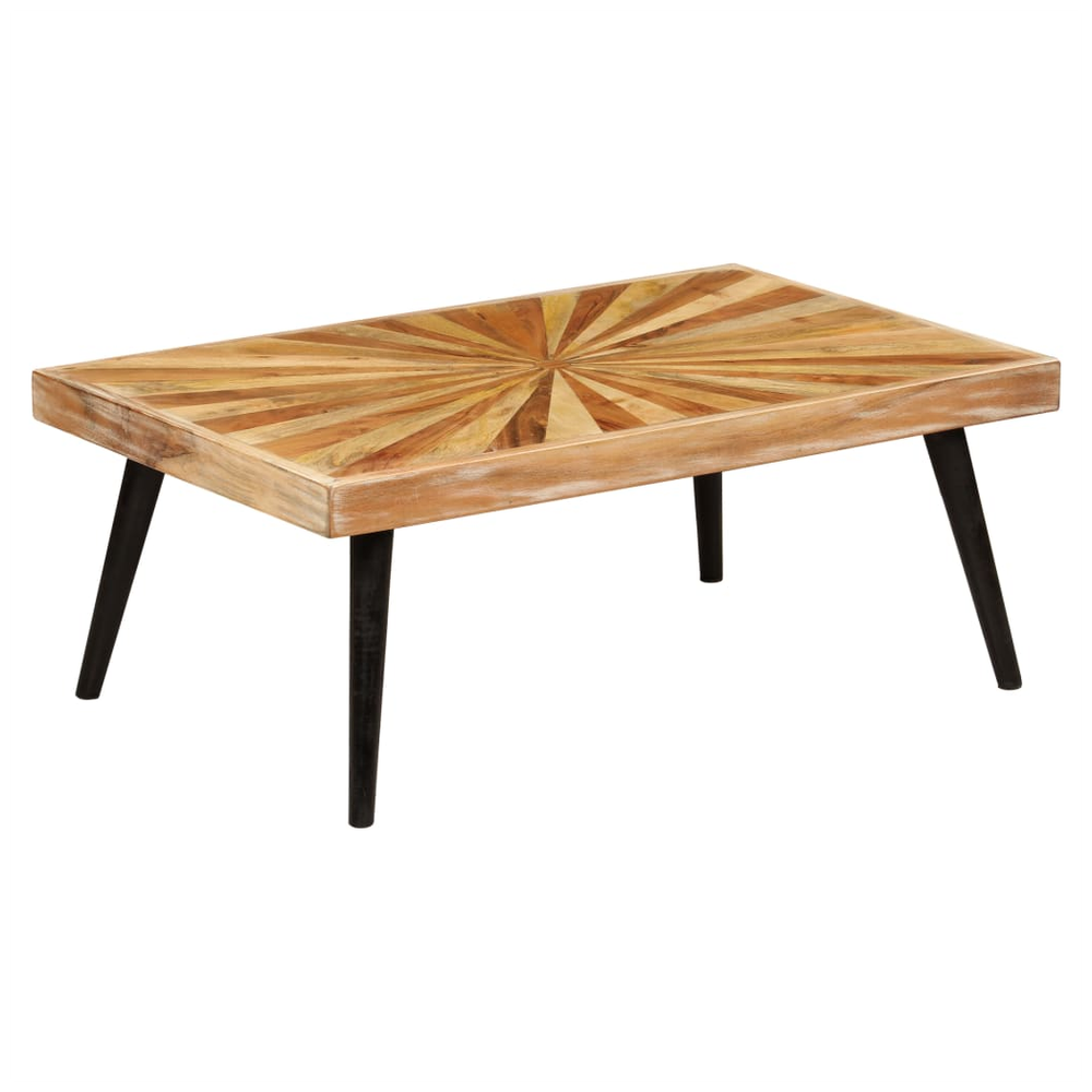 Coffee Table Solid Mango Wood 90x55x36 cm S0671166220