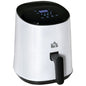 Digital Air Fryer, 1300W 2.5L Rapid Air Circulation, Timer and Nonstick White S0671071705