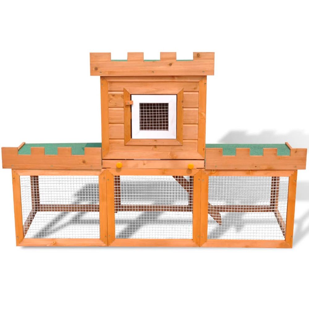 Outdoor Large Rabbit Hutch House Pet Cage Single House S069789309