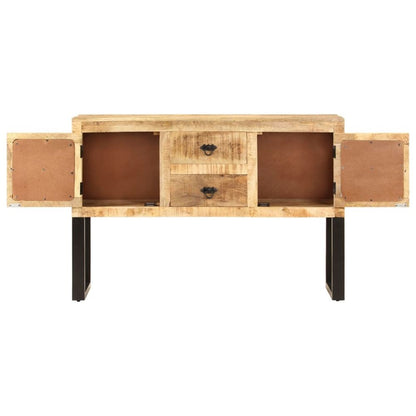 Sideboard 110x30x74 cm Rough Mango Wood V0671186160