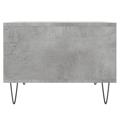 vidaXL Coffee Table Concrete Grey 60x50x36.5 cm Engineered Wood S0671358889