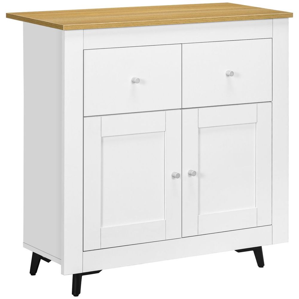 Sideboard Storage Cabinet Freestanding Kitchen Cupboard with Drawers S0671157098