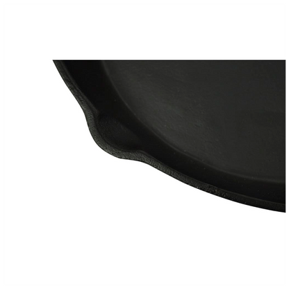 vidaXL Grill Fry Pan Cast Iron 30 cm Round S0671177380