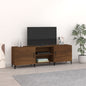 vidaXL TV Cabinet Smoked Oak 150x30x50 cm Engineered Wood S0671068277