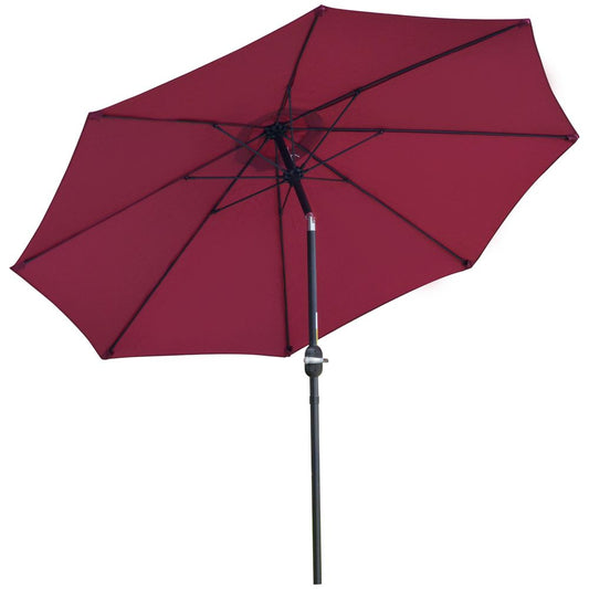 Outsunny ?2.6M Umbrella Parasol-Red S0671072266