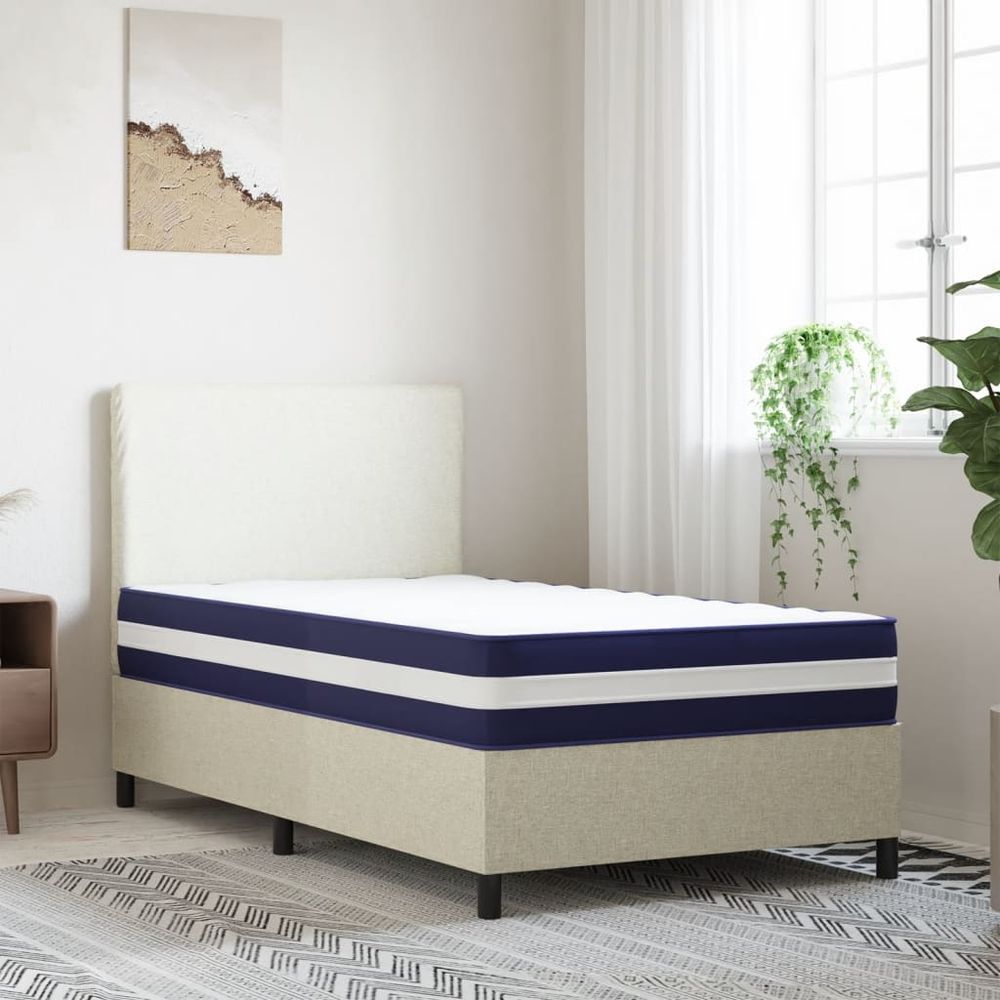 vidaXL Pocket Spring Mattress Medium Firm 80x200 cm V0671489630