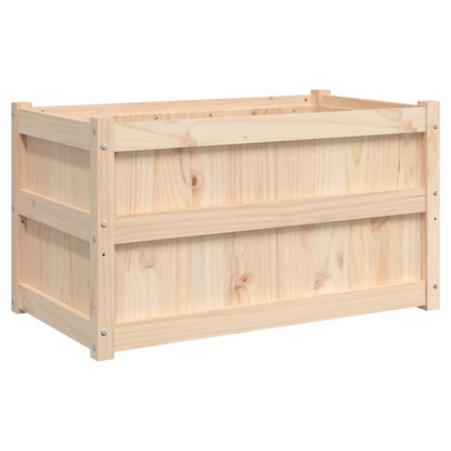 vidaXL Garden Planter 90x50x50 cm Solid Wood Pine S0671383064