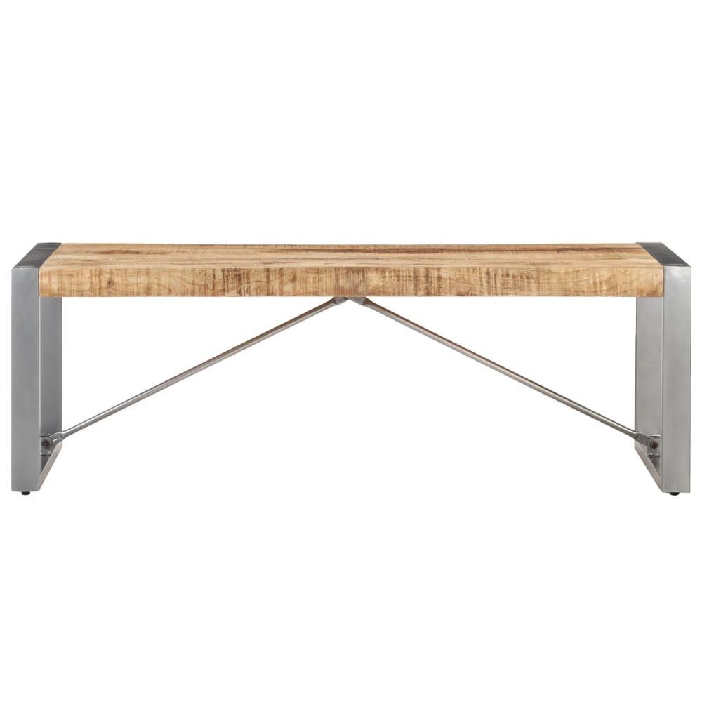 vidaXL Coffee Table 120x60x40 cm Rough Mango Wood V069822334