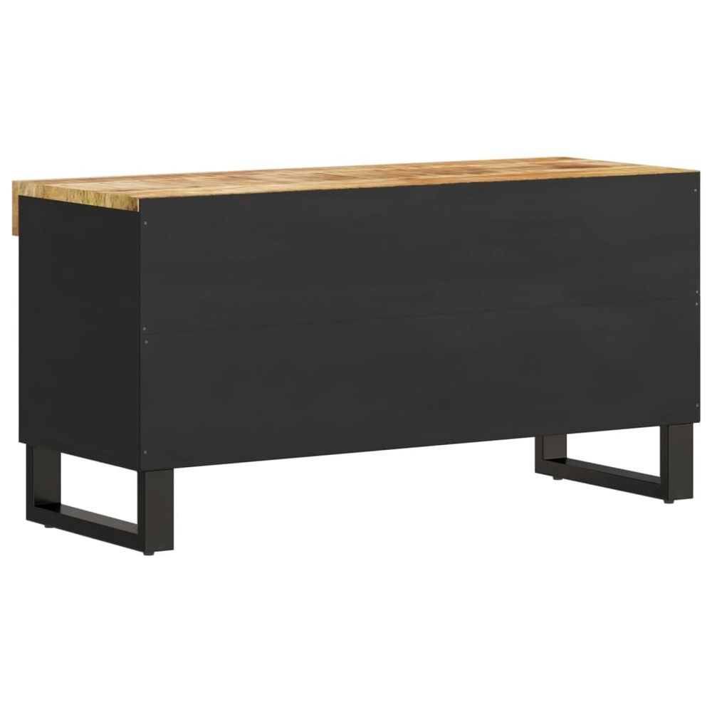 vidaXL TV Cabinet 85x33x43.5 cm Solid Wood Mango S0671214734