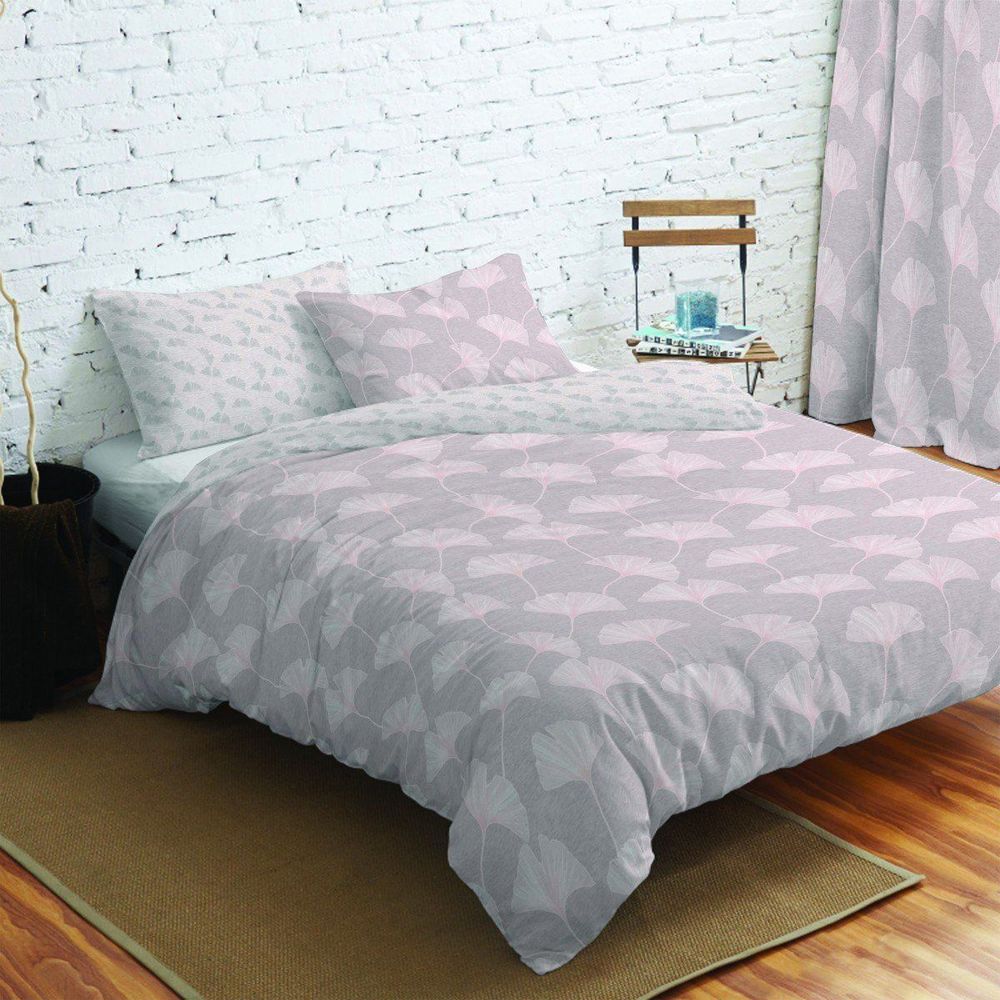 Opus 100% Soft Cotton Duvet Cover Set - Anya Pink V069597387