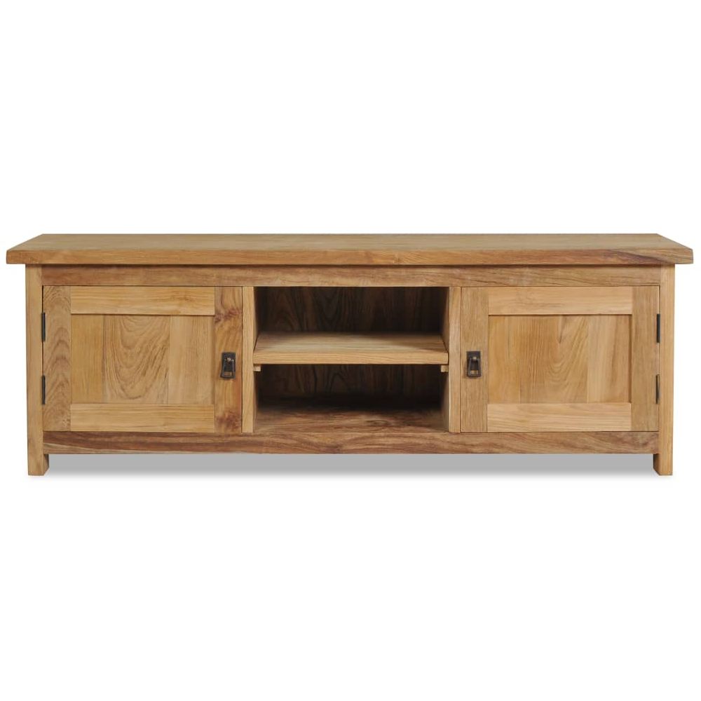 TV Cabinet Solid Teak 120x30x40 cm S069791143