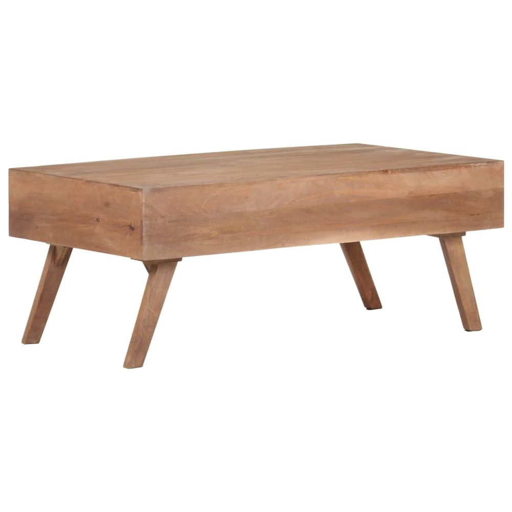 Coffee Table 100x60x40 cm Solid Mango Wood S069807945