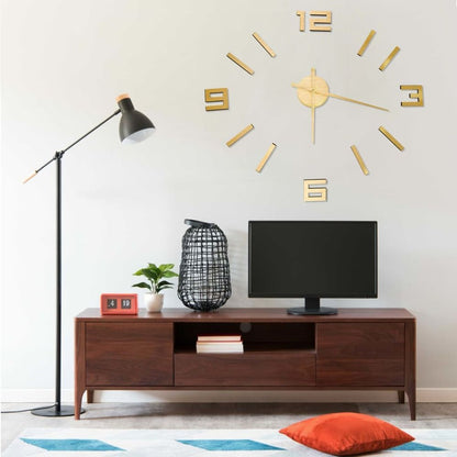 3D Floating Wall Clock Modern Design 100 cm XXL S0671168658