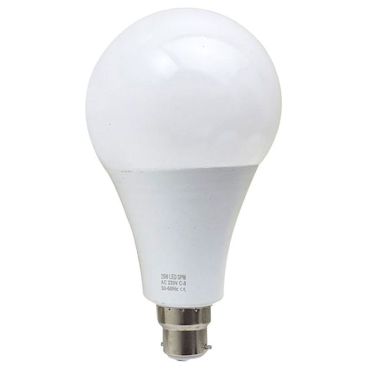 25W B22 Screw LED Light GLS bulbs, Energy Saving Edison Cool White 6000K non dimmable lights V0671114315