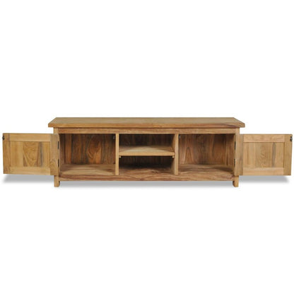 TV Cabinet Solid Teak 120x30x40 cm S069791143