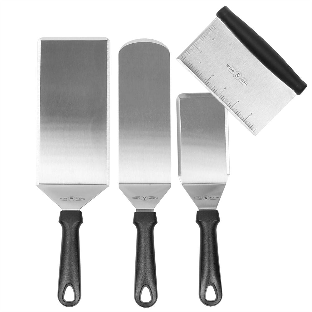 4pc. Stainless Steel Spatula Set | M&W S0671145235