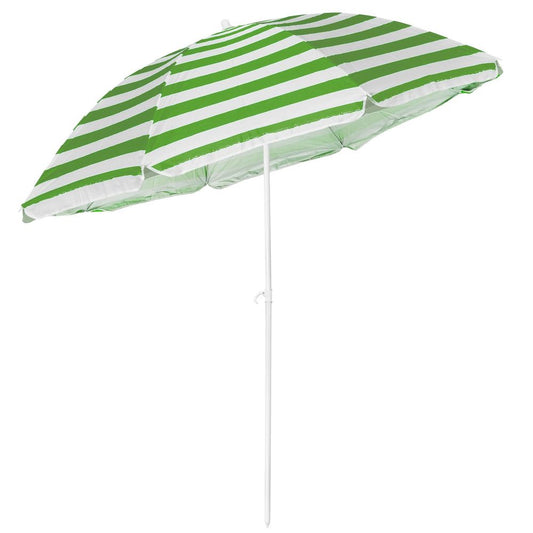 1.8M Tilting Parasol Umbrella Green AS-17490 S0671065293