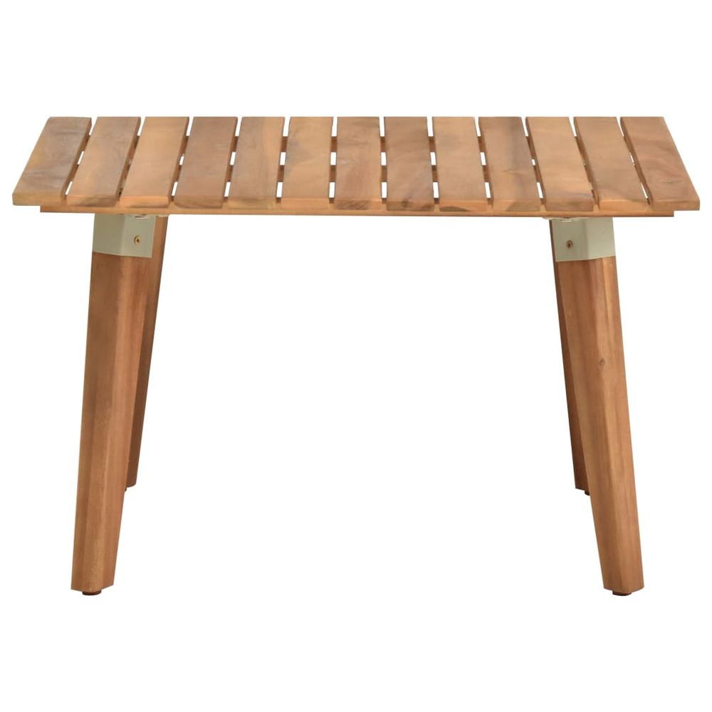 vidaXL Garden Coffee Table 60x60x36 cm Solid Acacia Wood S0671167369