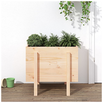 vidaXL Garden Planter 62x50x57 cm Solid Wood Pine S0671357935